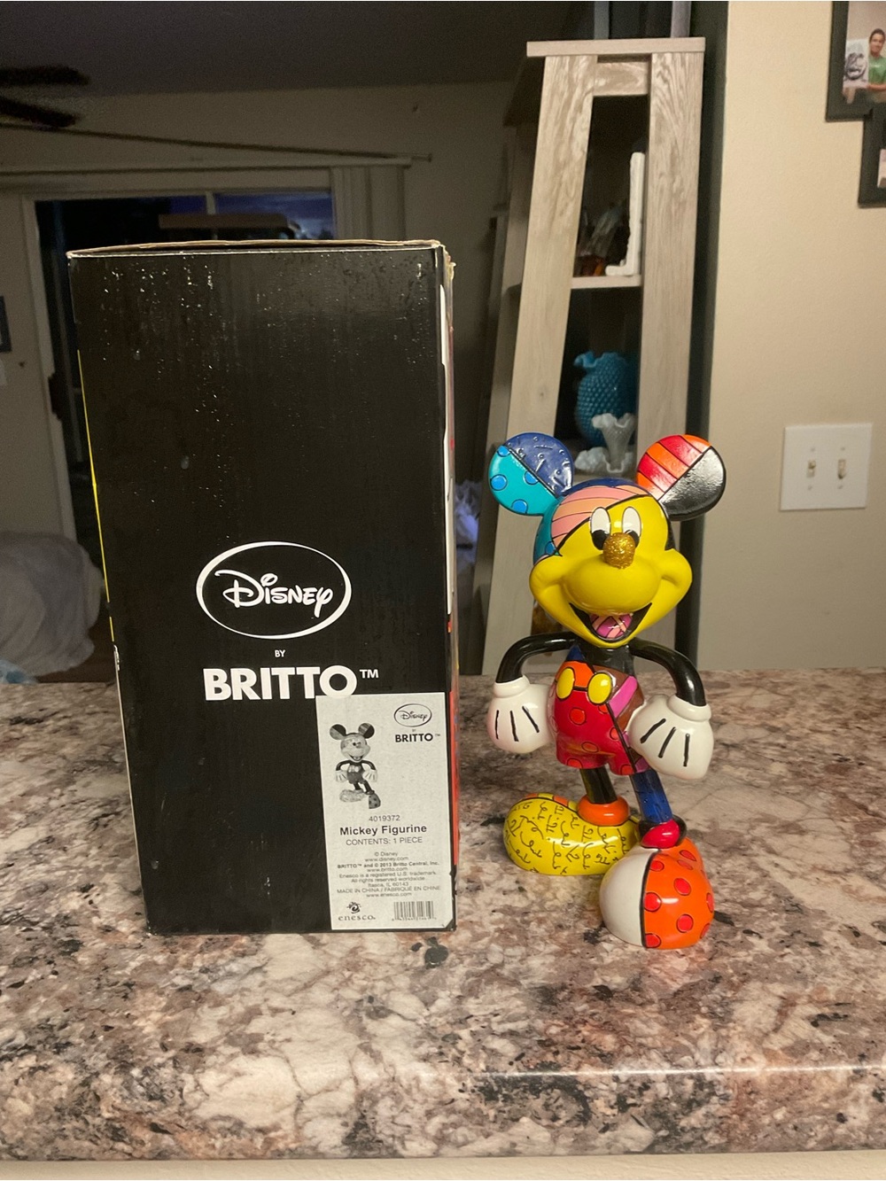 Disney by Britto Multicolor Mickey Mouse Pop-Art Figurine
